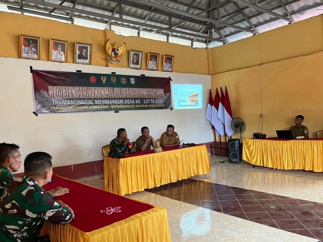 Penyuluhan Perkebunan dan Peternakan oleh Satgas TMMD 127 di Banyuasin