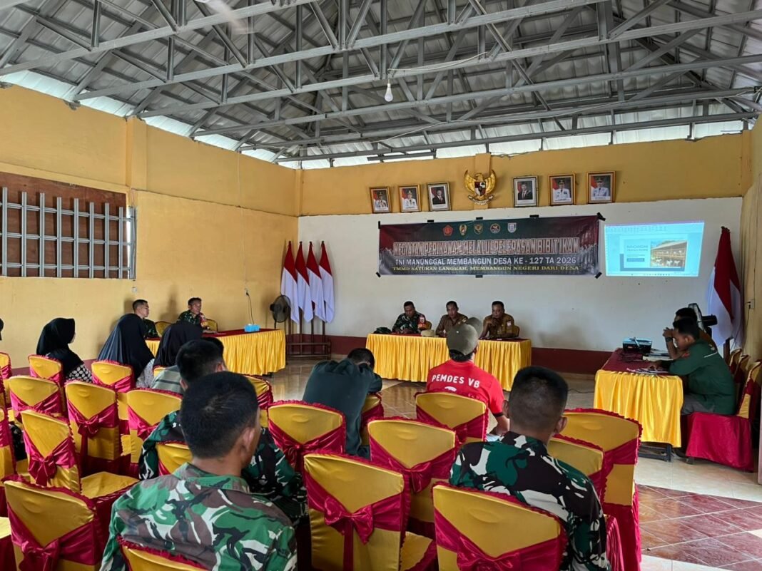 Satgas TMMD Ke-127 Gelar Penyuluhan untuk Tingkatkan Ekonomi Masyarakat