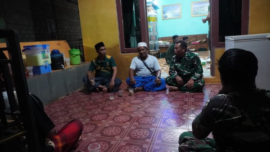 Satgas TMMD 127 Ajak Warga Tingkatkan Keamanan Selama Ramadhan
