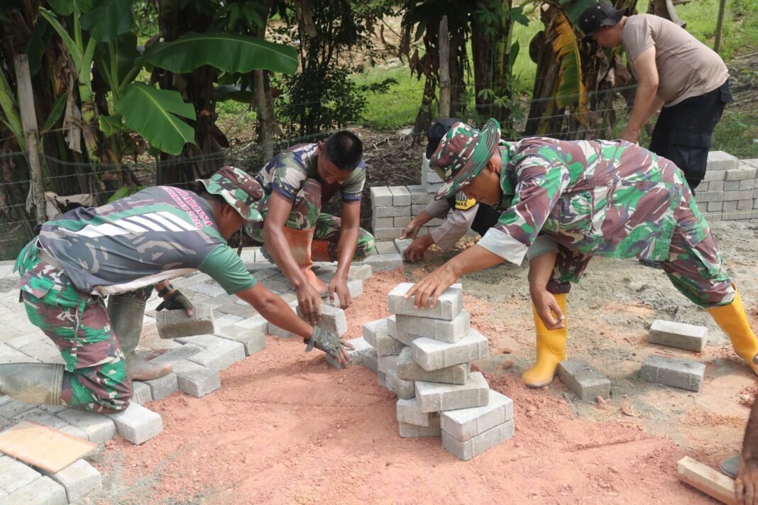 Sinergi TNI-Polri Dalam TMMD 127 Meningkatkan Kesejahteraan Masyarakat