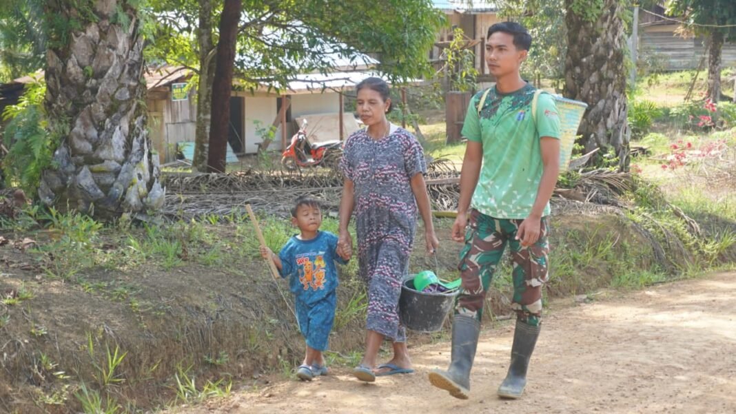 TMMD Reguler ke-127: Pembangunan Fisik dan Kedekatan Sosial di Kotawaringin Timur