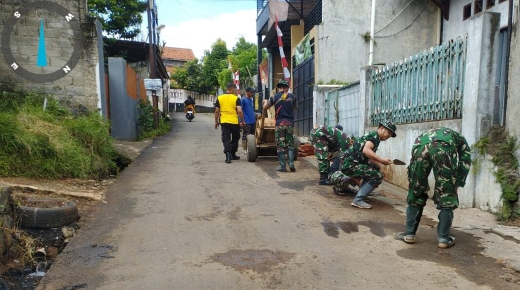 Progres TMMD Ke-127 di Depok: Jalan GDC Selesai, Drainase Bojong Lio Menuju Penyelesaian