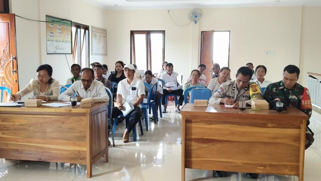 Serda Kadek Dwi Awan: Babinsa Siap Dukung Program Desa Nyanglan