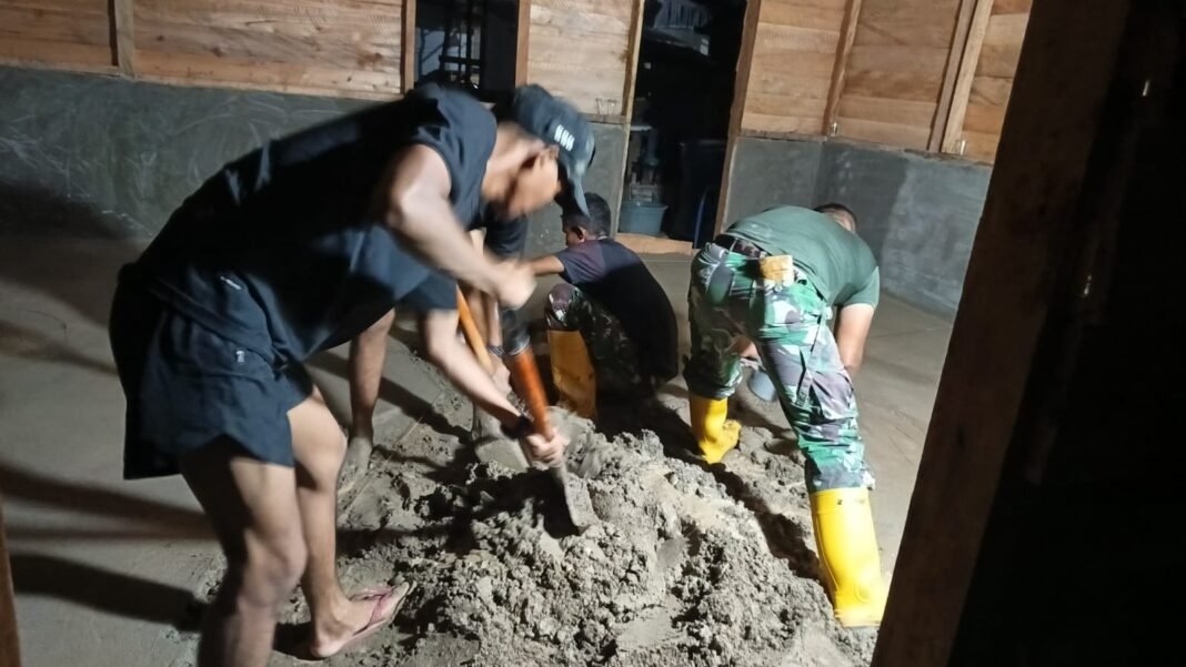 Rumah Warga Petoaha Lebih Nyaman Berkat Program TMMD 127