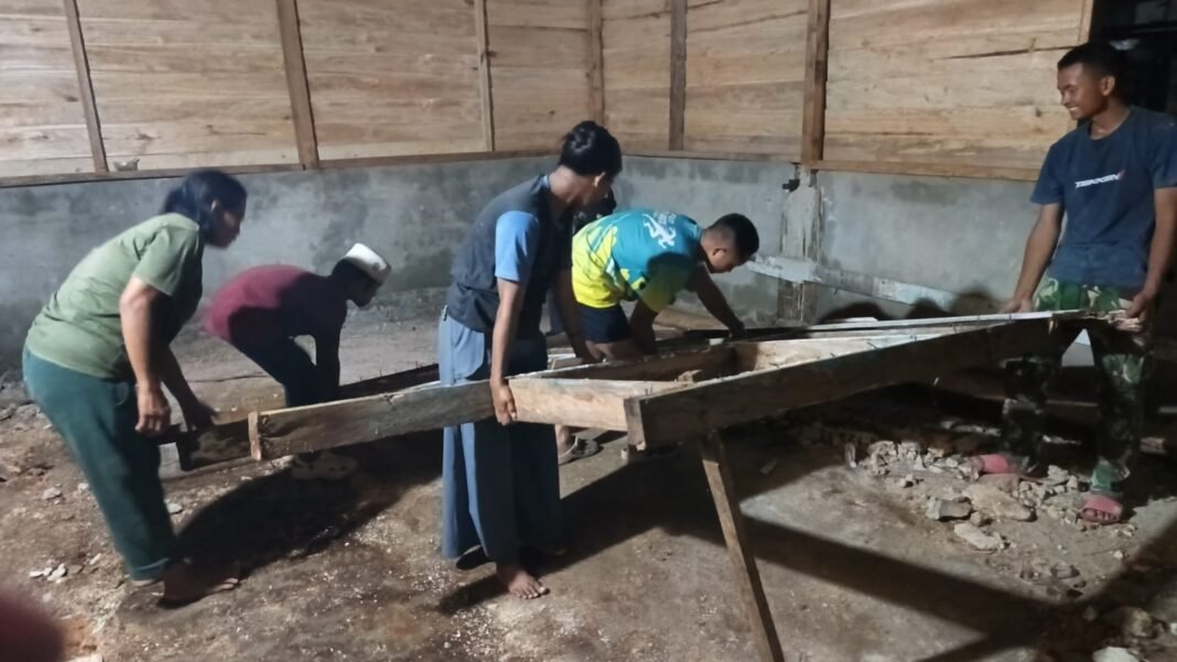Sinergi TNI dan Warga Petoaha Terus Berlanjut Dalam TMMD 127