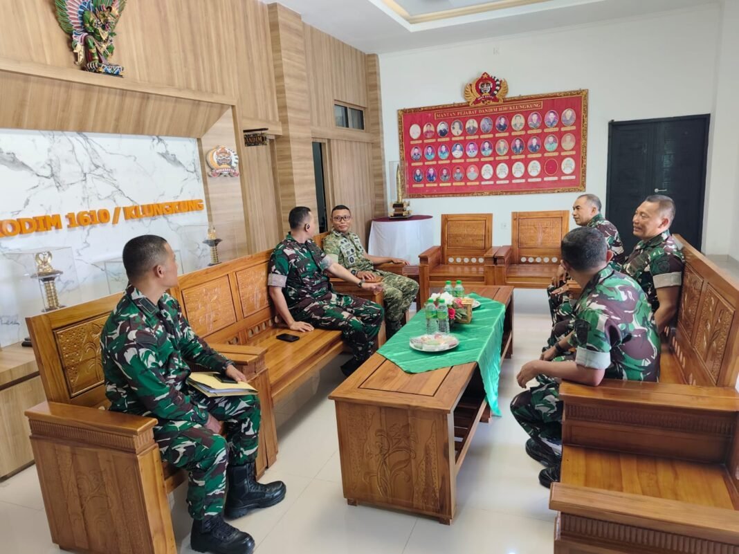 Tim Wasgiat Kodam IX/Udayana Kunjungi Kodim 1610/Klungkung untuk Tingkatkan Profesionalisme Satuan