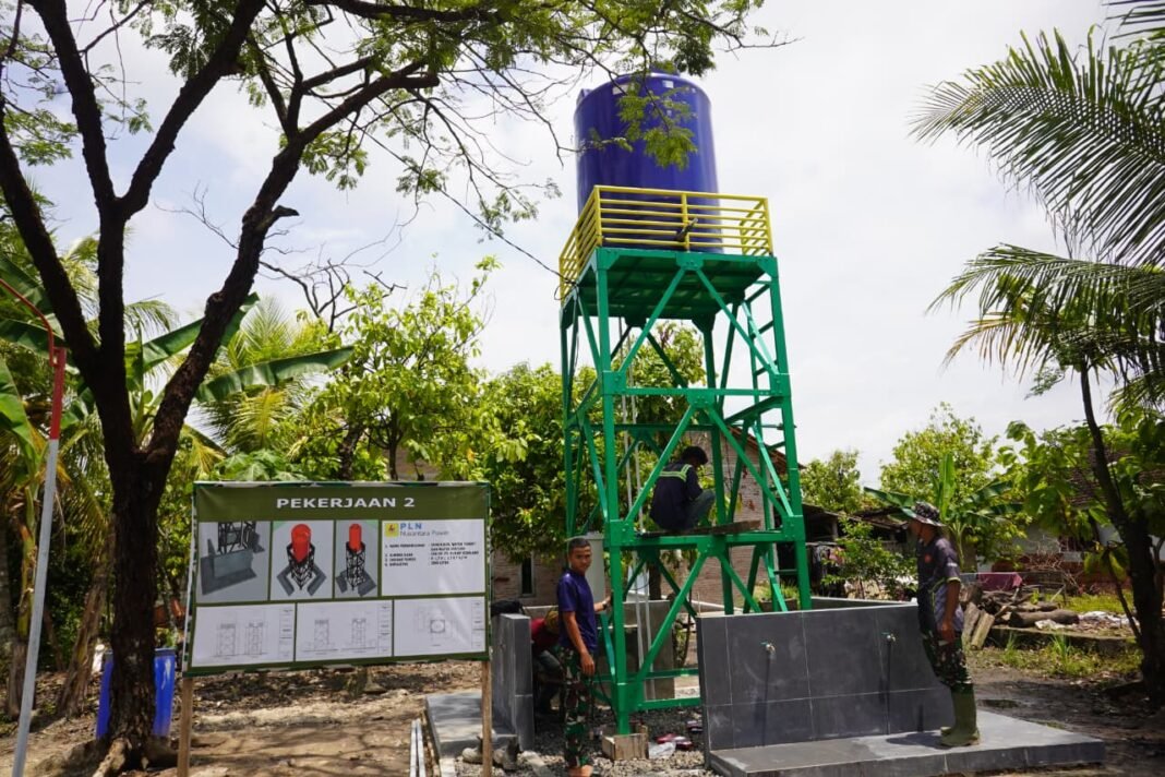 Sumur Bor TMMD Ke-127 di Tanjung Rejo Siap Layani Kebutuhan Air Bersih