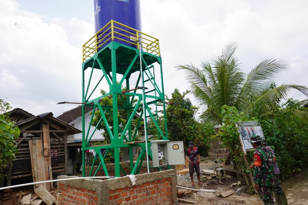 Sumur Bor TMMD di Gunung Sari Rampung dan Siap Dimanfaatkan Oleh Warga
