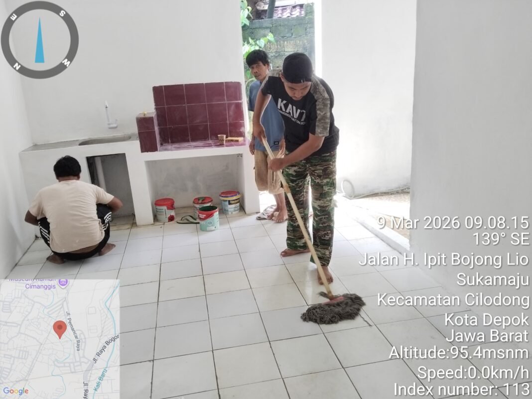 Keberhasilan TMMD 127 Depok: Renovasi RTLH Capai Tahap Akhir