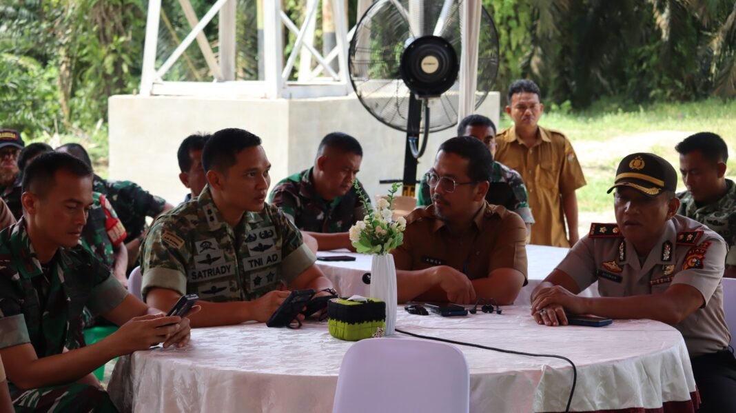 Kodim 0313/KPR Hadiri Peresmian Jembatan Garuda Secara Daring Bersama Presiden RI