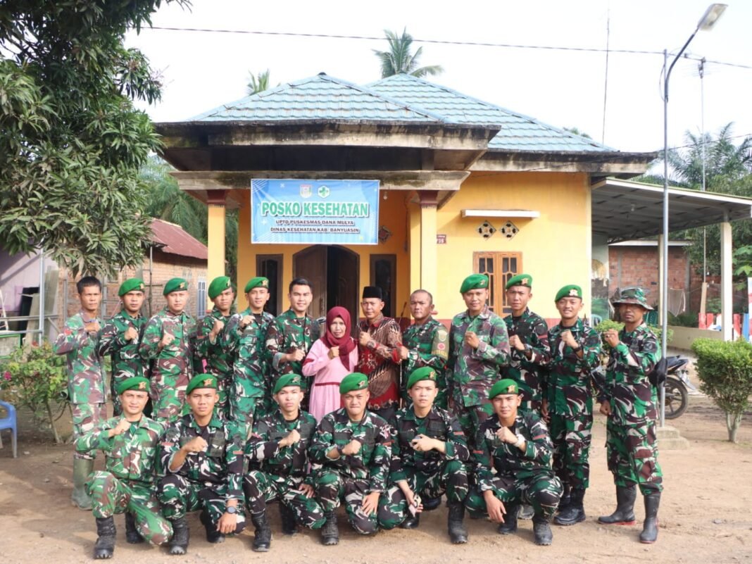 Kedekatan Keluarga antara Satgas TMMD 127 dan Warga Wonosari