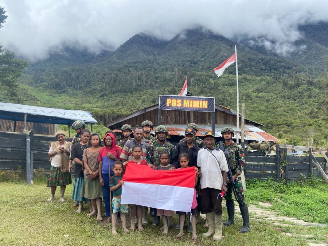 Warga Kampung Mimin Kembali ke Tanah Air Setelah Kehadiran Satgas Yonif 751/VJS