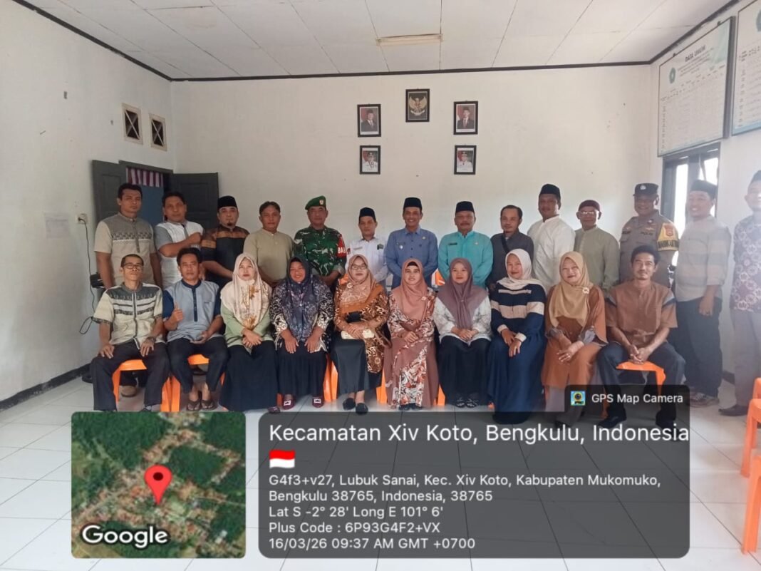 Kodim 0428/MukoMuko Hadiri Sertijab Camat XIV Koto di Kabupaten MukoMuko