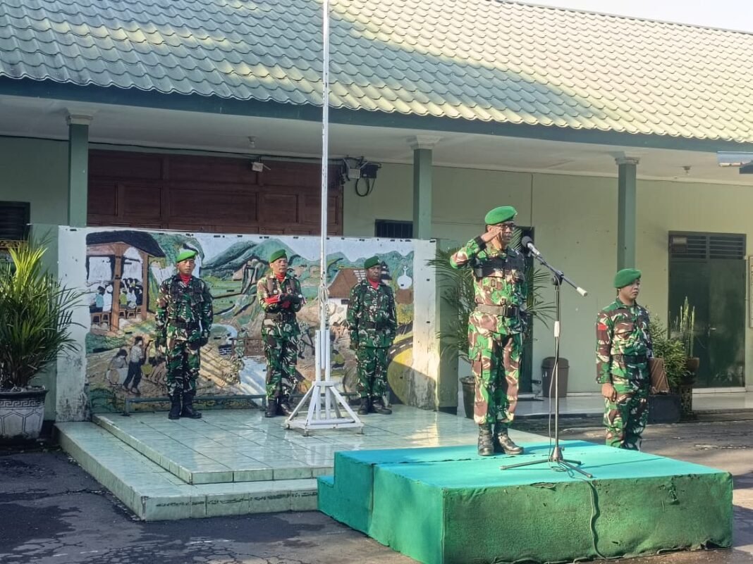 Kasdim Tabanan Pimpin Upacara Bendera, Tegaskan Pentingnya Keamanan Menjelang Nyepi dan Idul Fitri 2026