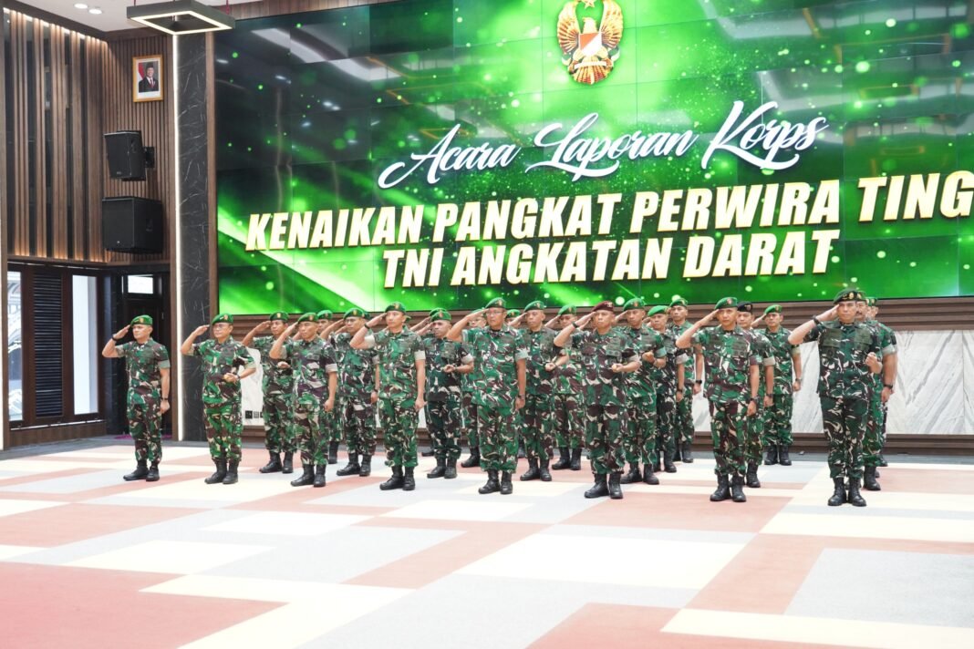 Kasad Soroti Tanggung Jawab dan Profesionalisme dalam Kenaikan Pangkat 28 Pati TNI AD