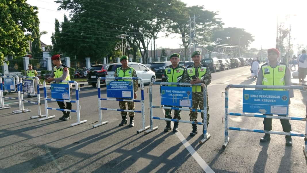 Kodim 0709/Kebumen Siapkan Pengamanan Sholat Idul Fitri untuk Jamin Keamanan di Kebumen