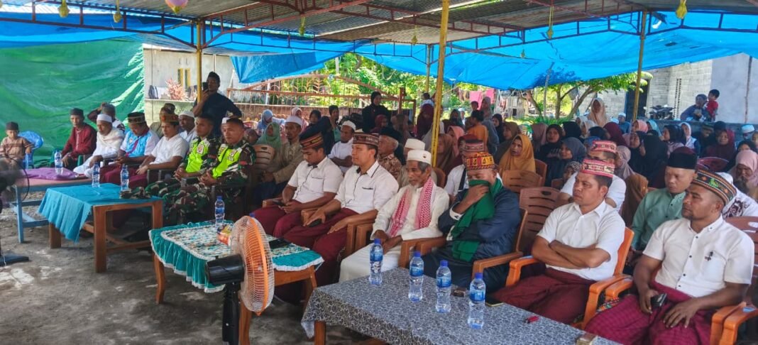 Babinsa Koramil 1612-05/Satarmese Jalin Silaturahmi dalam Acara Halal Bihalal