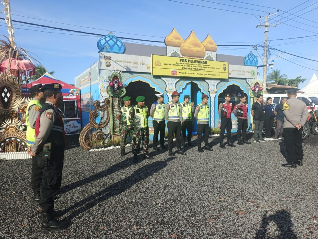 Kodim Tabanan Intensifkan Pengawasan di Pos Pelayanan untuk Hari Raya Nyepi dan Idul Fitri