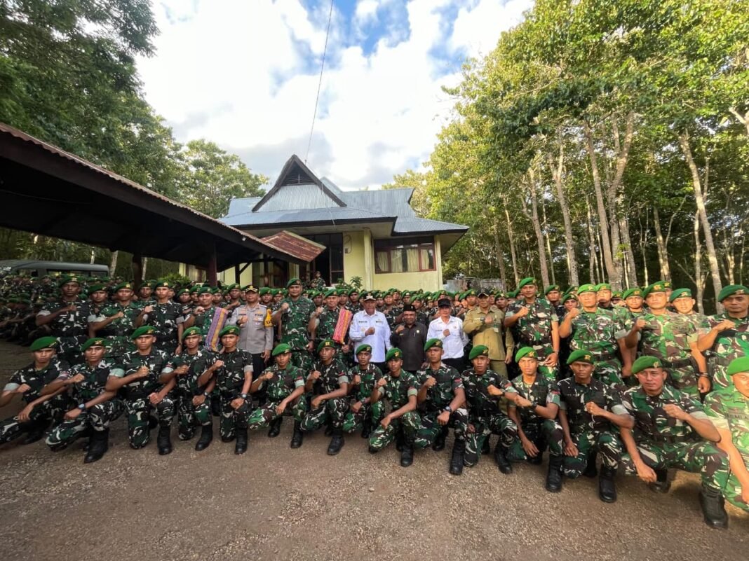 541 Prajurit Yon TP 929/MMM Resmi Diterima di Timor Tengah Selatan, Bupati TTS: Kebanggaan bagi Kami