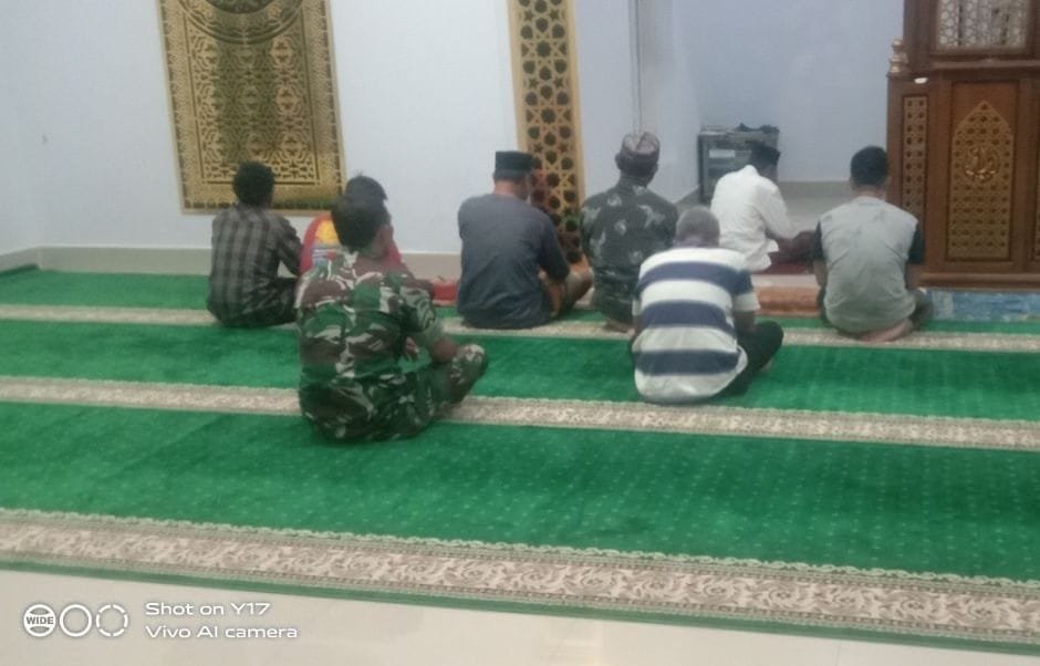 Babinsa Kodim 1420/Sidrap Gelar Safari Subuh Berjemaah untuk Perkuat Silaturahmi