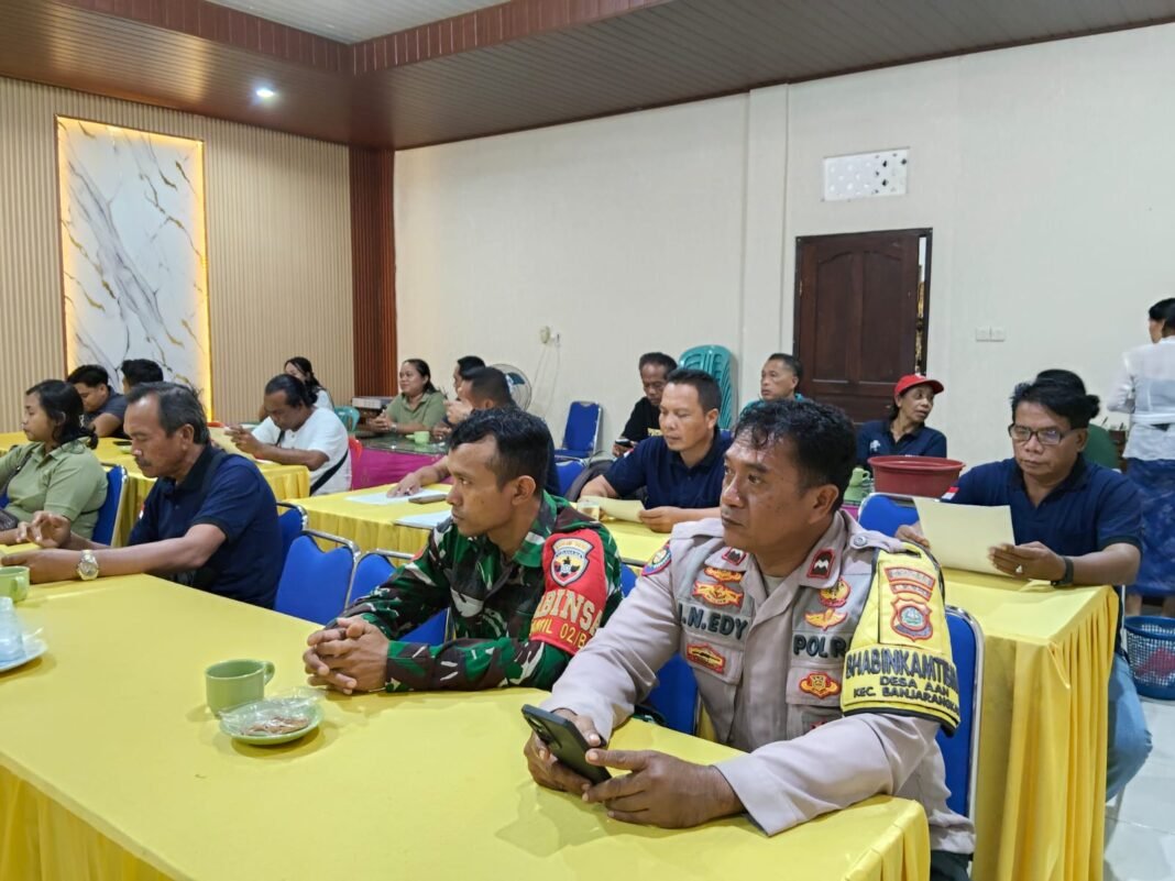 Musdes Desa Aan: Babinsa Mendorong BUMDes Jadi Penggerak Ekonomi Lokal