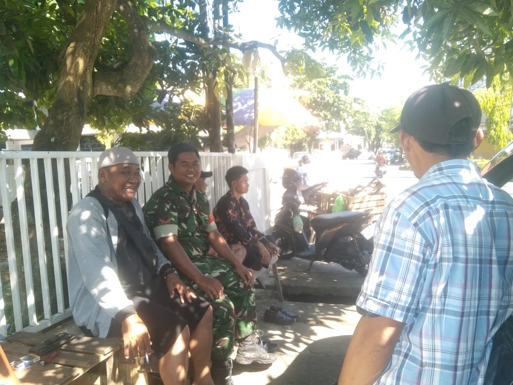 Komsos Babinsa Koramil 1015-03/Mentawa Baru Ketapang Bersama Warga Binaan