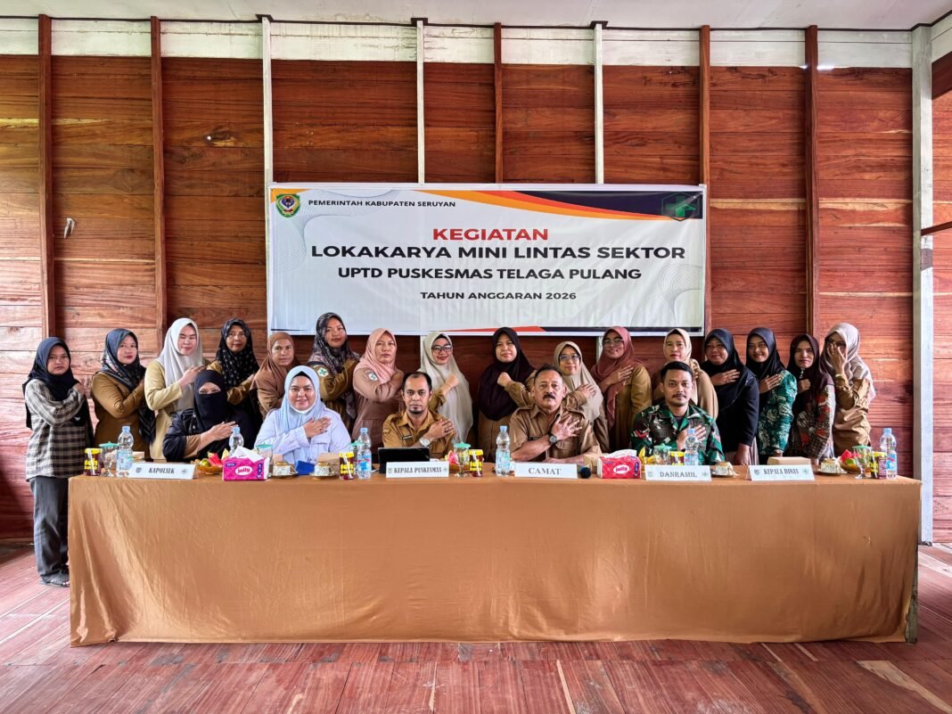 Babinsa Telaga Pulang Hadiri Lokakarya Lintas Sektor untuk Turunkan Stunting