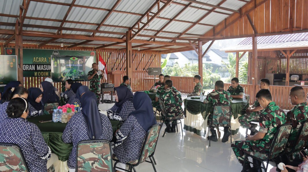 Kodim 1512/Weda Rayakan Halal Bihalal untuk Memperkuat Tali Silaturahmi