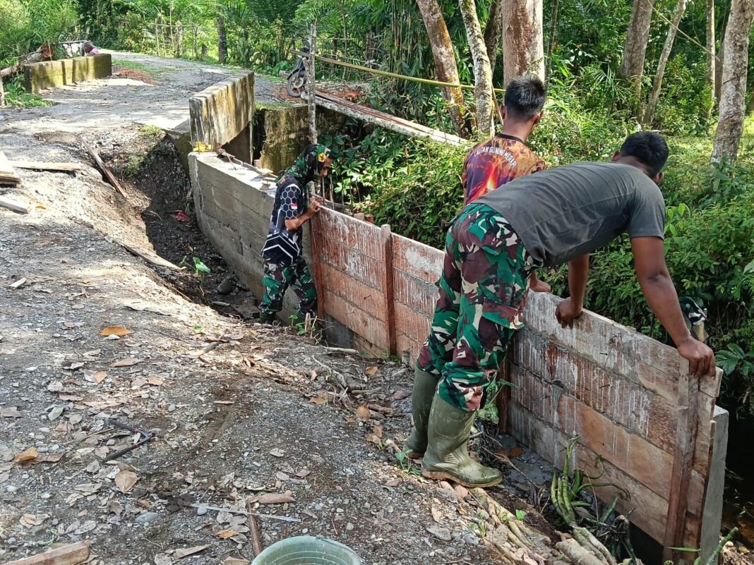 Kodim 0105/Abar Pastikan Sasaran Fisik Selesai