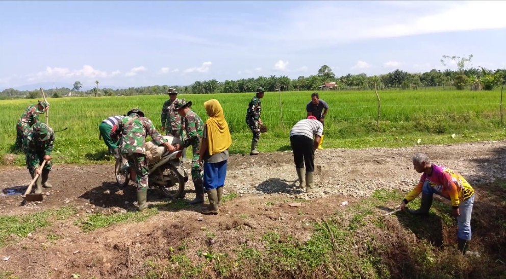 TMMD Ke-127 Kodim 0105/Abar, Infrastruktur Tumbuhkan Kesejahteraan