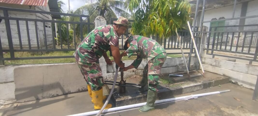Bersama Rakyat, TMMD Ke-127 Kodim 0105/Abar Alirkan Kehidupan
