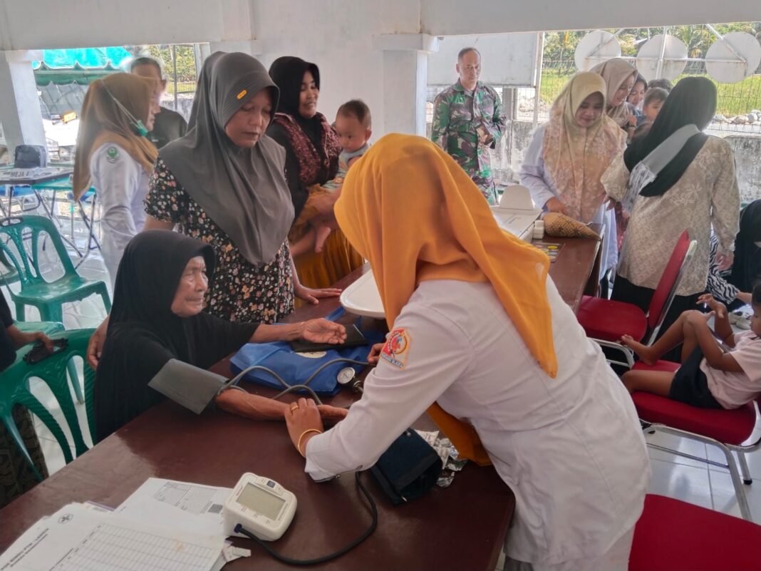 Penyuluhan Posyandu Jadi Nafas Non Fisik TMMD Nagan Raya