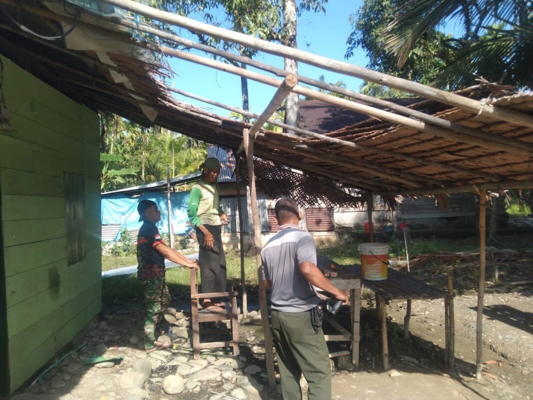 TMMD Ke-127 Kodim 0116/Nagan Raya Hadirkan Senyum Baru Lewat Rehab RTLH