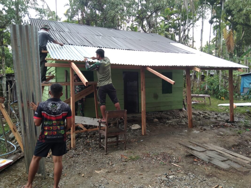 TMMD Ke-127 Kodim 0116/Nagan Raya Hadirkan Wajah Baru Hunian Warga