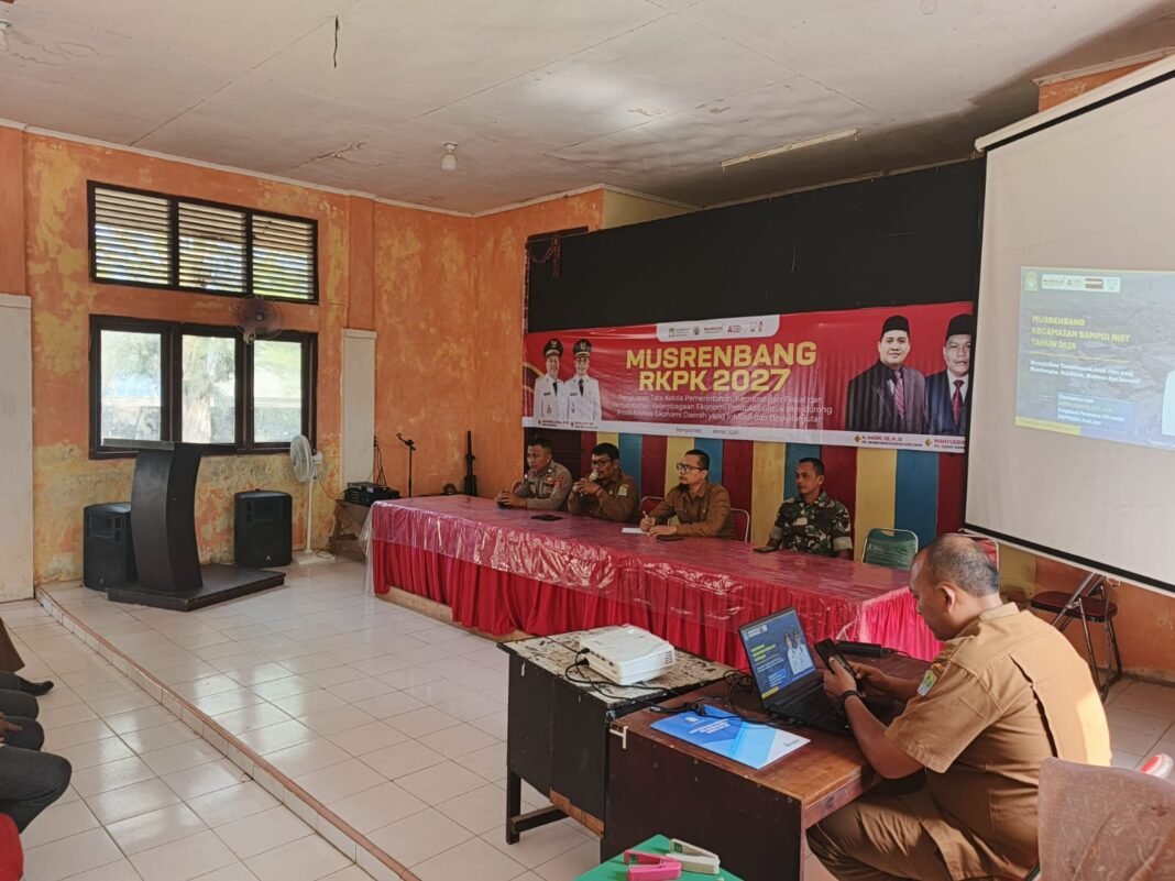 Sinergi TNI-Polri dan Pemerintah Kecamatan Sukseskan Musrenbang