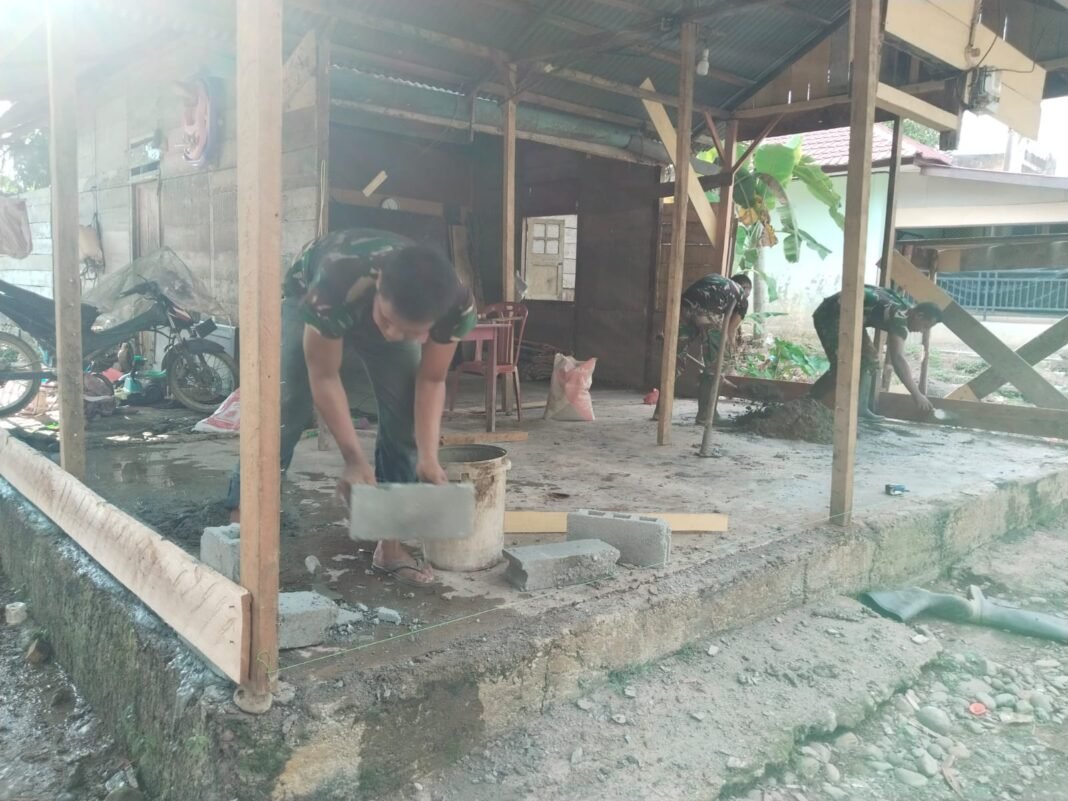 Asa Baru Mengalir Bersama TMMD Ke-127 Kodim 0105/Abar