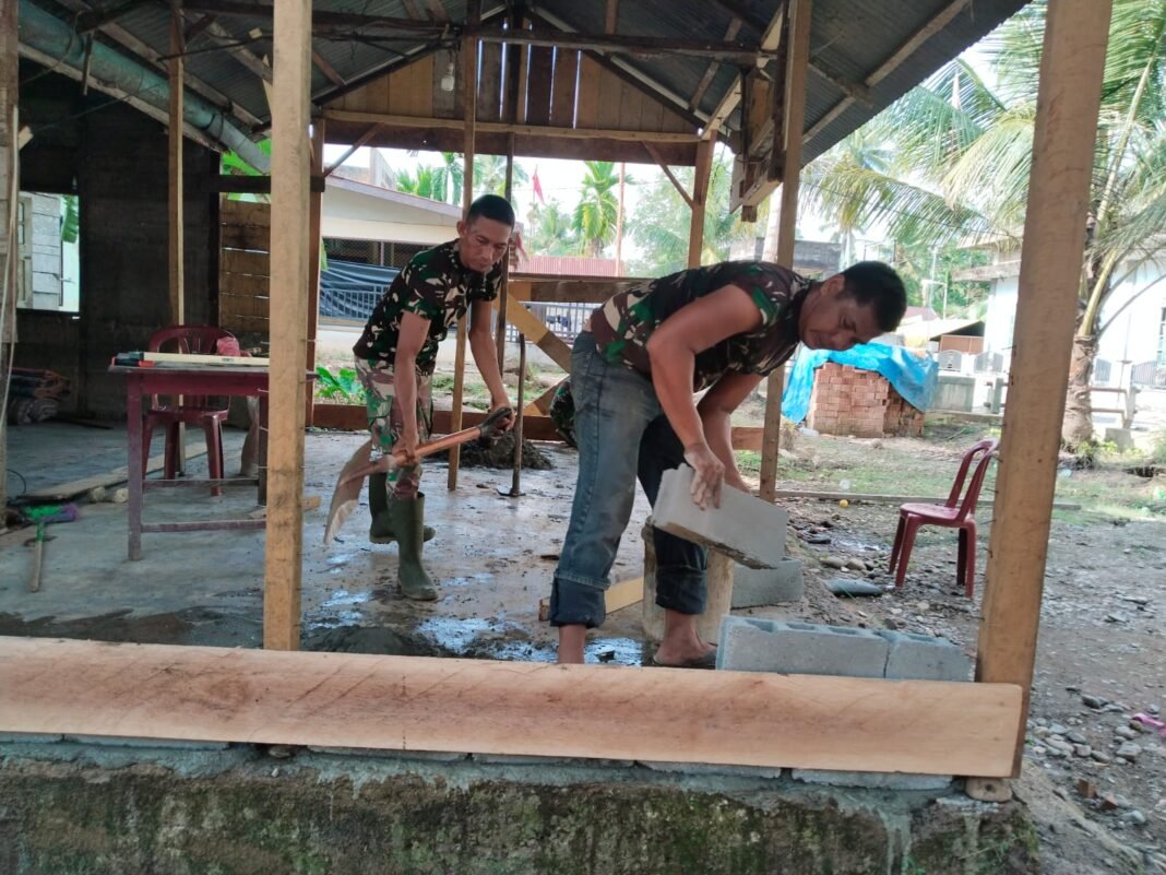 TMMD Ke-127 Kodim 0105/Abar Bangun Lebih dari Sekadar Rumah