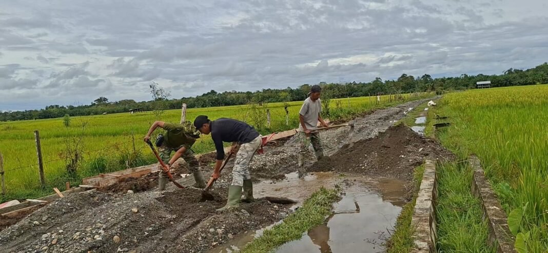 TMMD Ke-127 Kodim 0105/Abar, Kerja Nyata untuk Desa