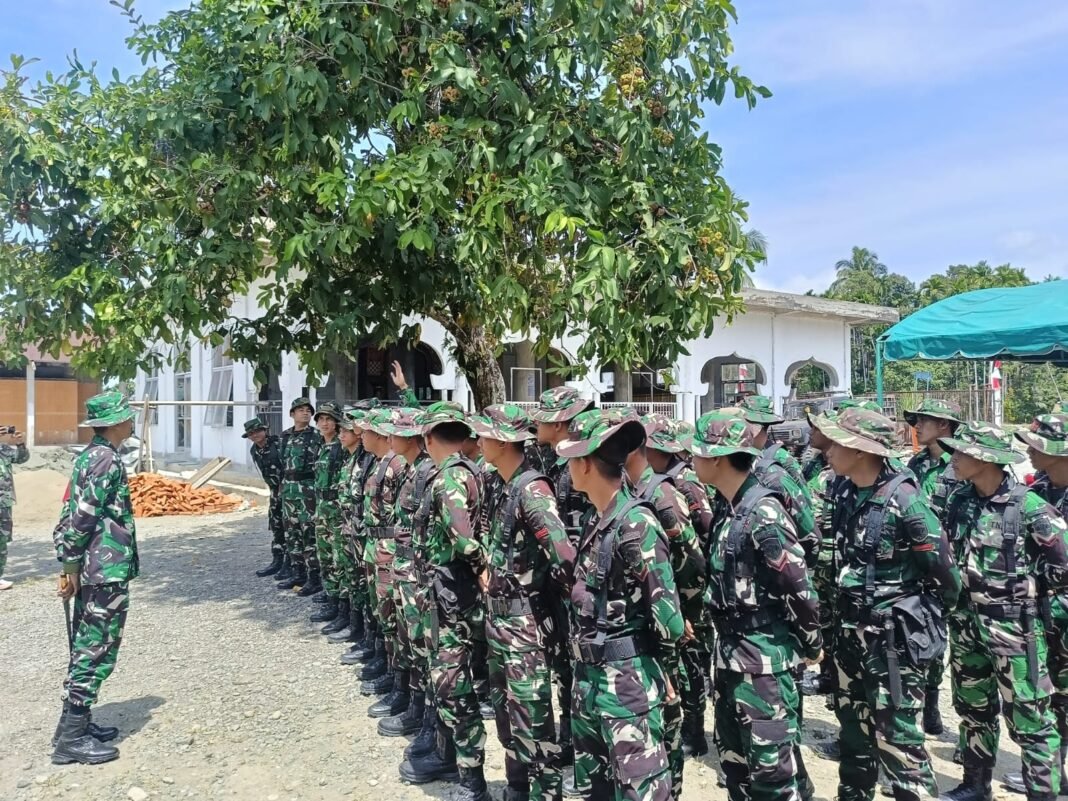 Arahan Pagi Satgas TMMD Jadi Energi Baru Pengabdian