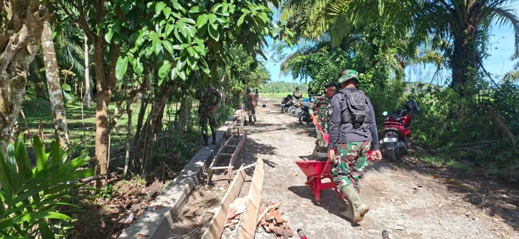 Energi Kebersamaan Warnai Pembangunan Talut