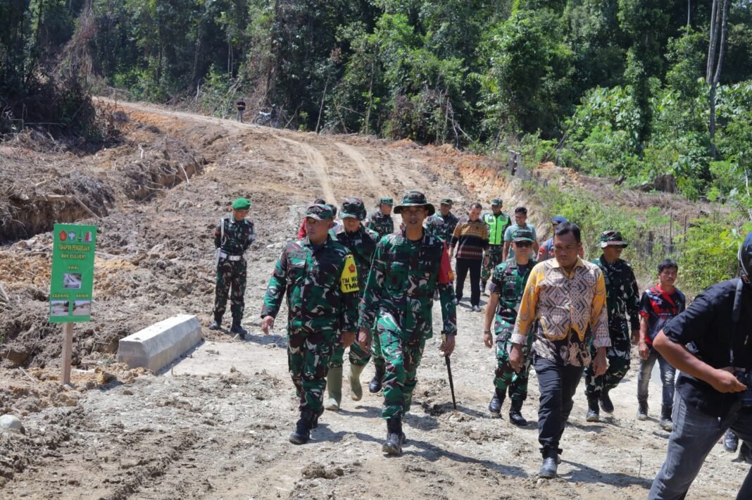 TMMD Ke-127 Kodim 0116/Nagan Raya Dapat Pengawasan Langsung Mabes TNI AD