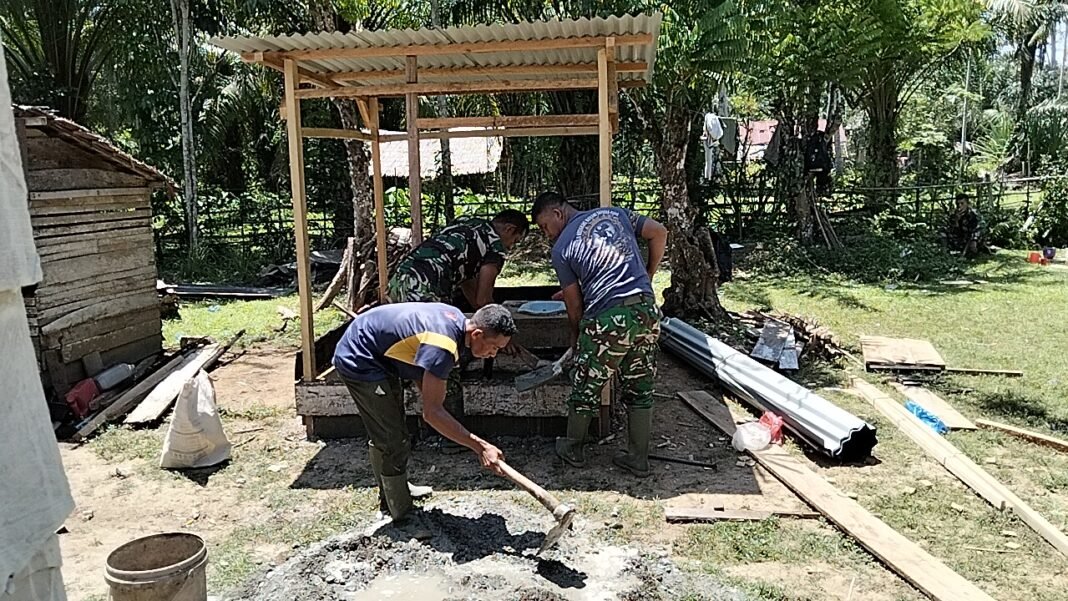 Desa Pasi Aceh Menuju ODF Bersama TMMD