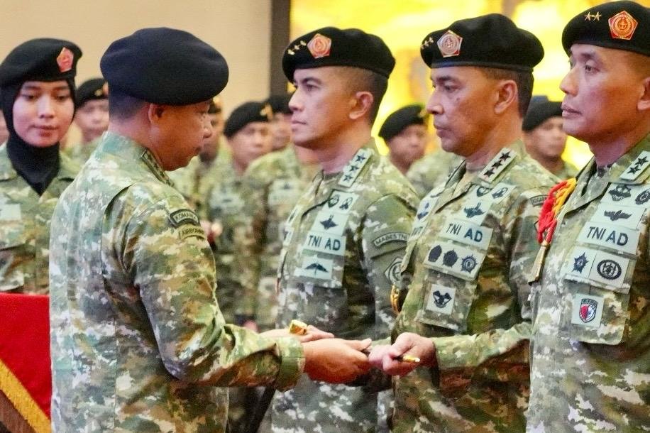 Panglima TNI Pimpin Sertijab Pangkogabwilhan III di Mabes TNI