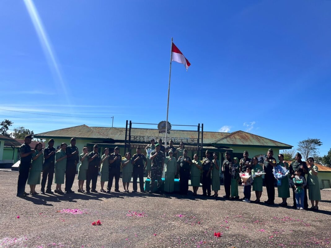 Kebanggaan Meliputi, 16 Prajurit Kodim 1621/TTS Resmi Naik Pangkat