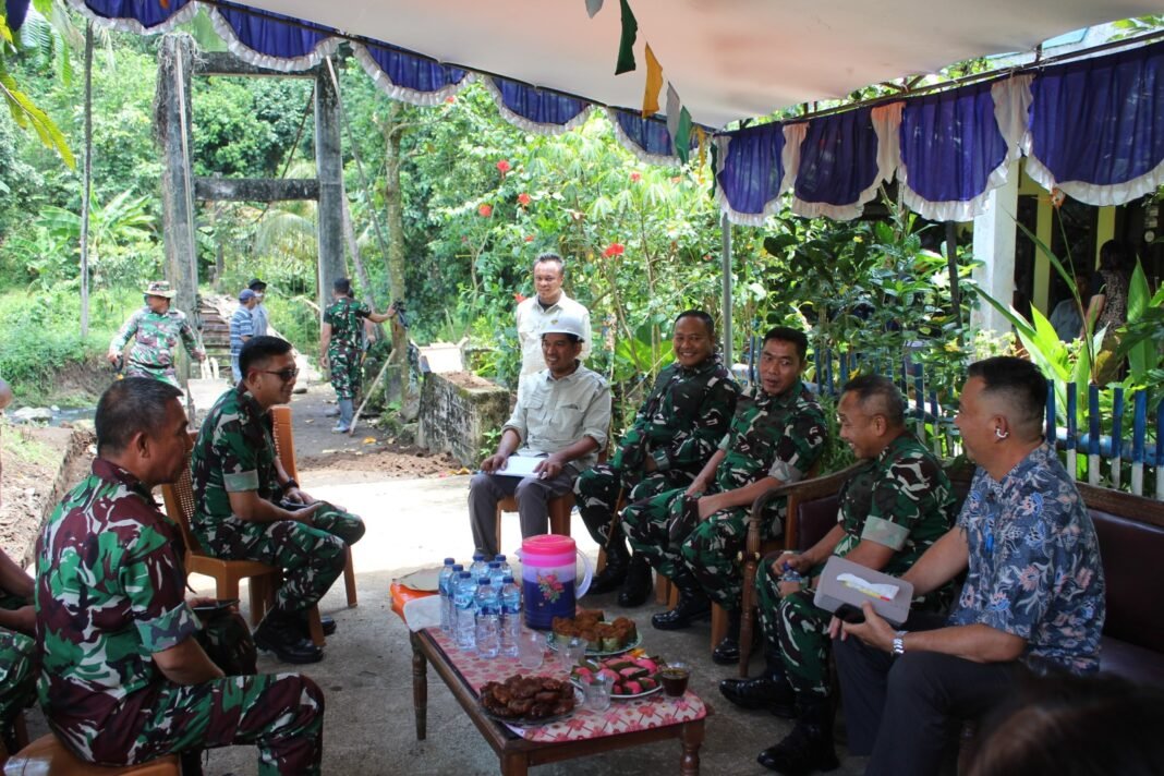 Pangdam XIII/Merdeka Tinjau Pembangunan Jembatan Perintis Garuda untuk Dorong Pertumbuhan Ekonomi