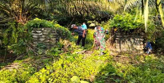 Kodim 0425/Seluma Laksanakan Pembongkaran Jembatan Perintis Garuda di Desa Bandung Agung dan Simpang