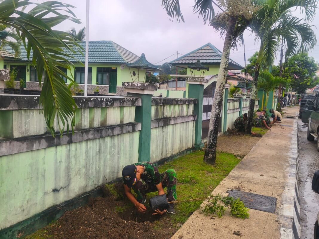 Kodim 1613/Sumba Barat Laksanakan Penanaman Pohon untuk Lingkungan yang Lebih Baik
