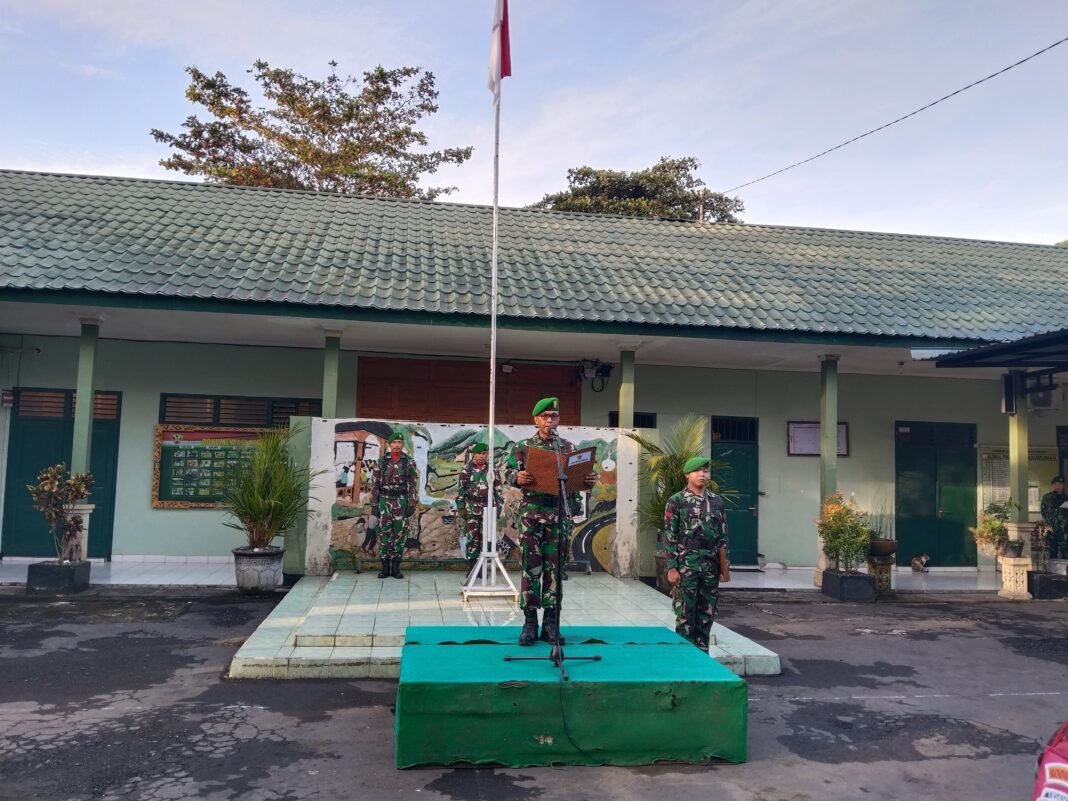Kasdim Pimpin Upacara Bendera, Tegaskan Pentingnya Disiplin dan Profesionalisme Prajurit di Kodim Tabanan