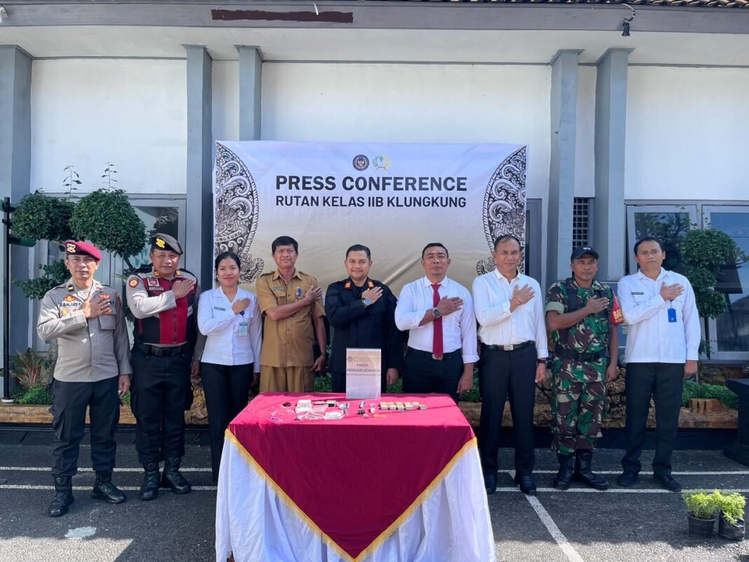TNI Tegaskan Komitmen Bersih Narkoba di Rutan Klungkung