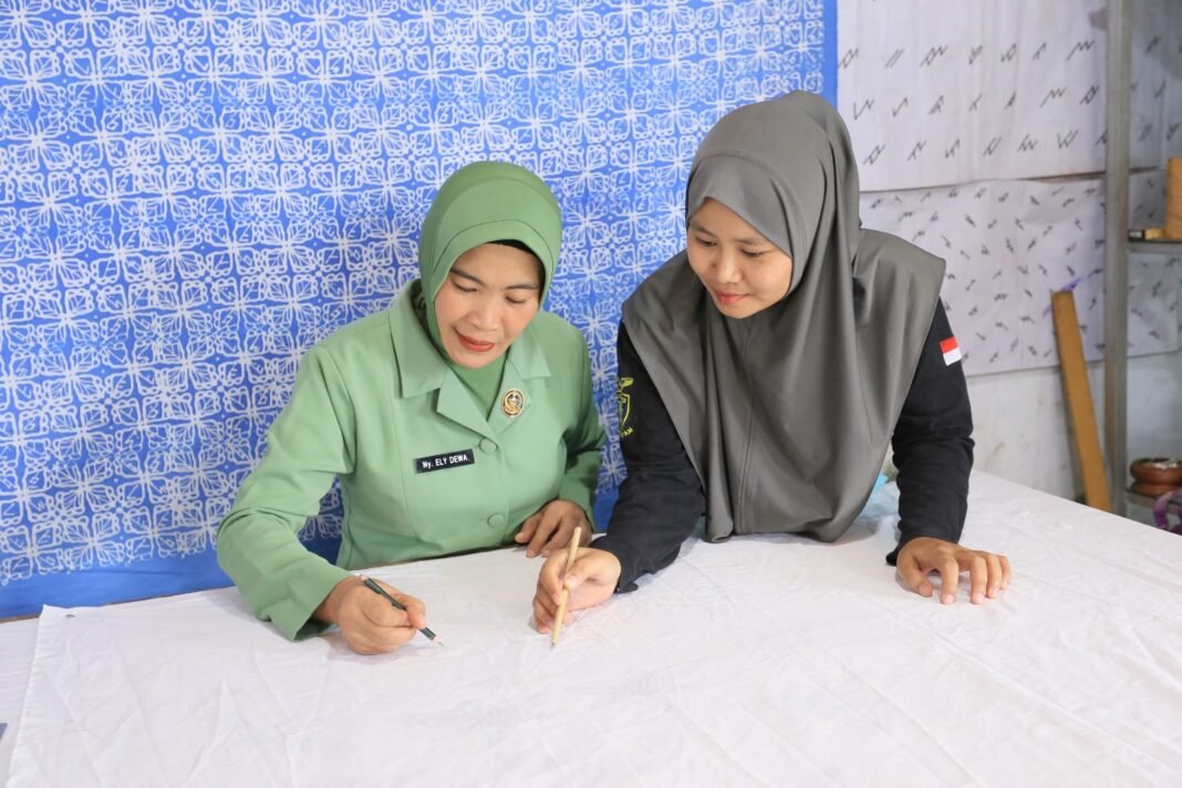 Batik ChaCha Mentari: UMKM Lokal Rejang Lebong yang Didukung Persit KCK